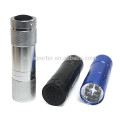 2015 new design mini Aluminum 6 LED led mini flashlight